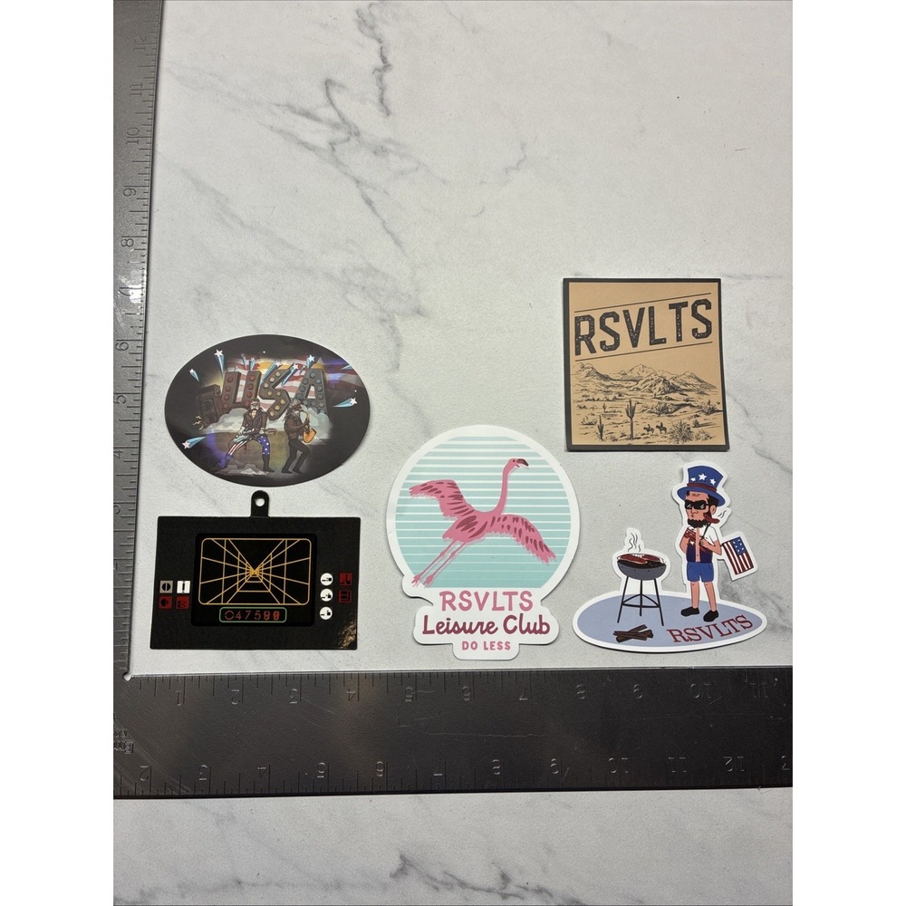 RSVLTS Lot of 5 Stickers (The Roosevelts)